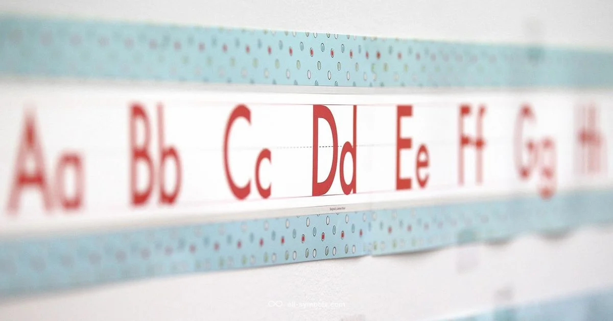 Greek Letters Overview - All Symbols