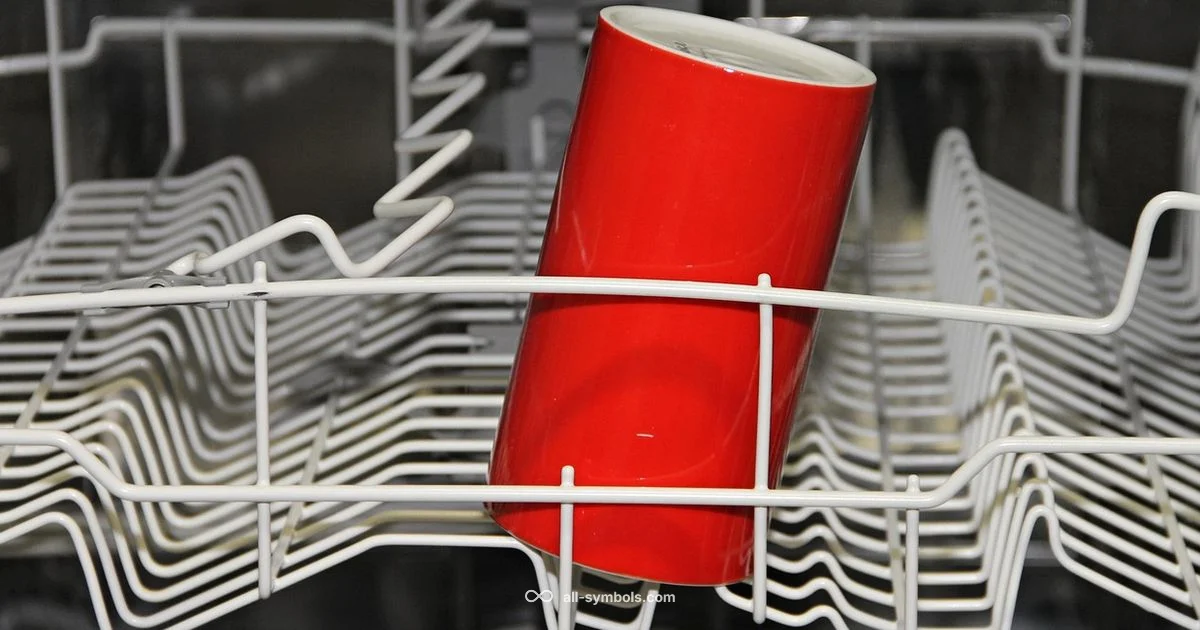 Dishwasher Safe Symbol - All Symbols