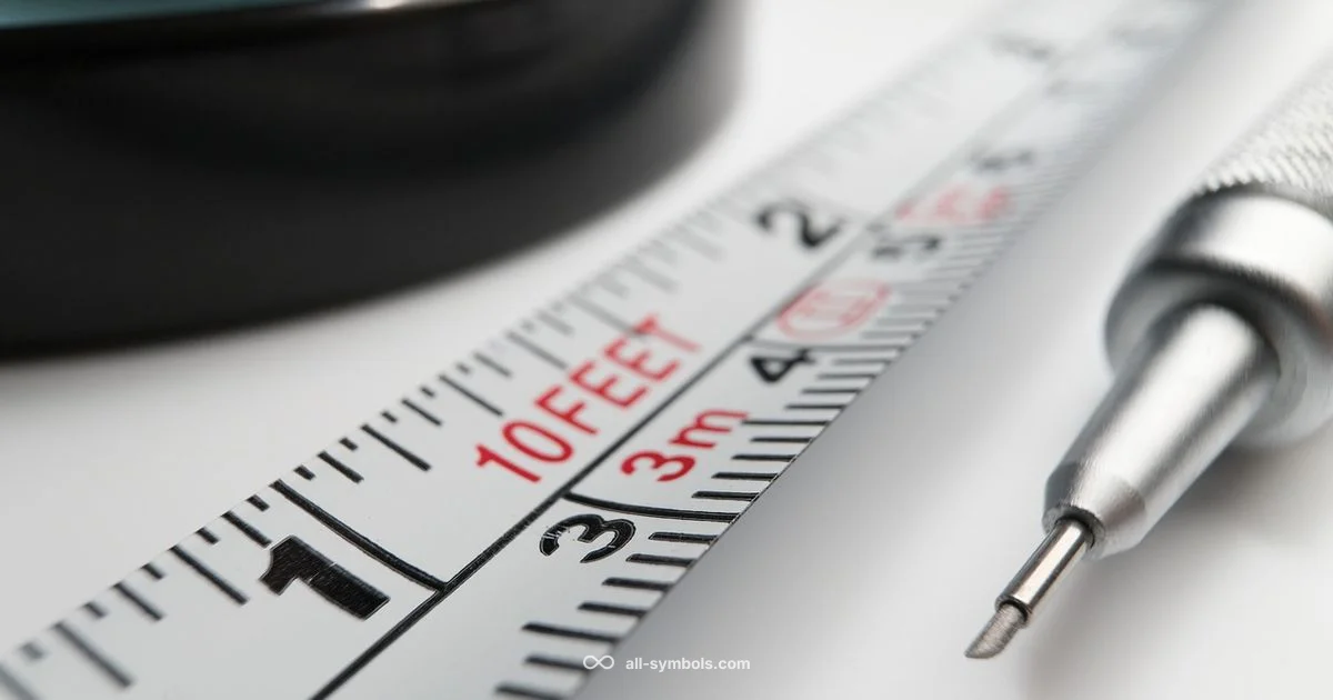 Inches vs Feet Symbols - All Symbols