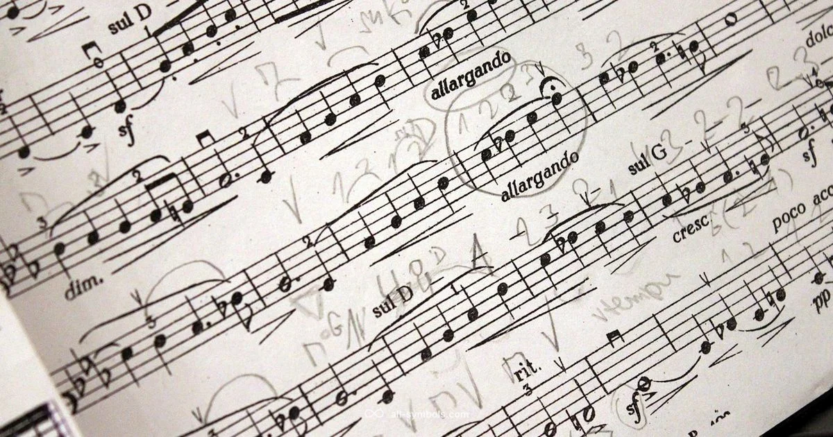 Double Sharp Symbol - All Symbols