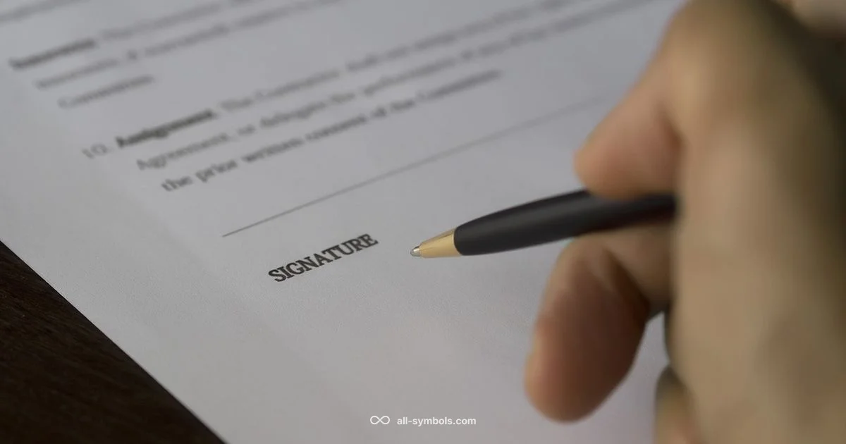 Email Signature Essentials - All Symbols