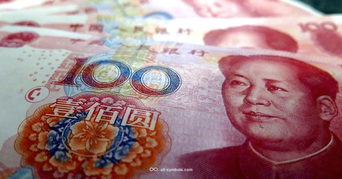 Yuan Symbol Guide - All Symbols