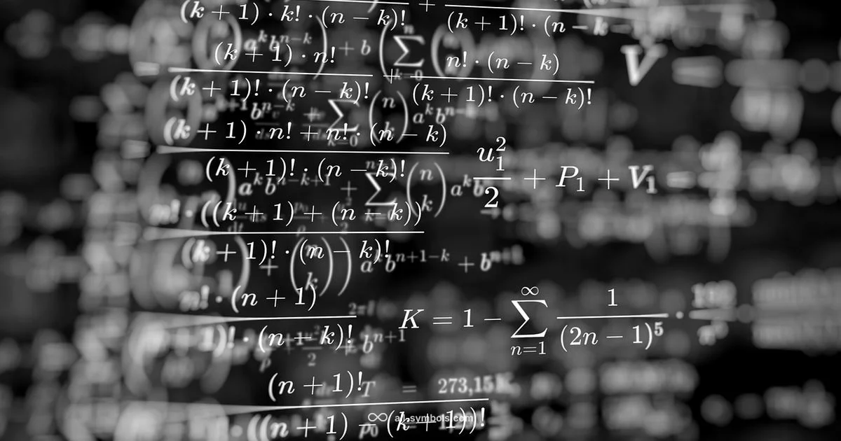 Symbols in Math - All Symbols