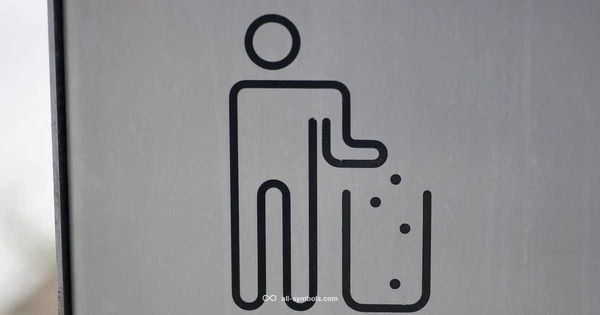 Trash Can Symbol Trash Can Symbol - All Symbols