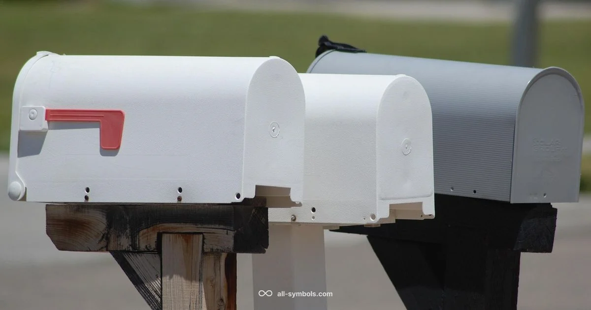 Email Symbols - All Symbols