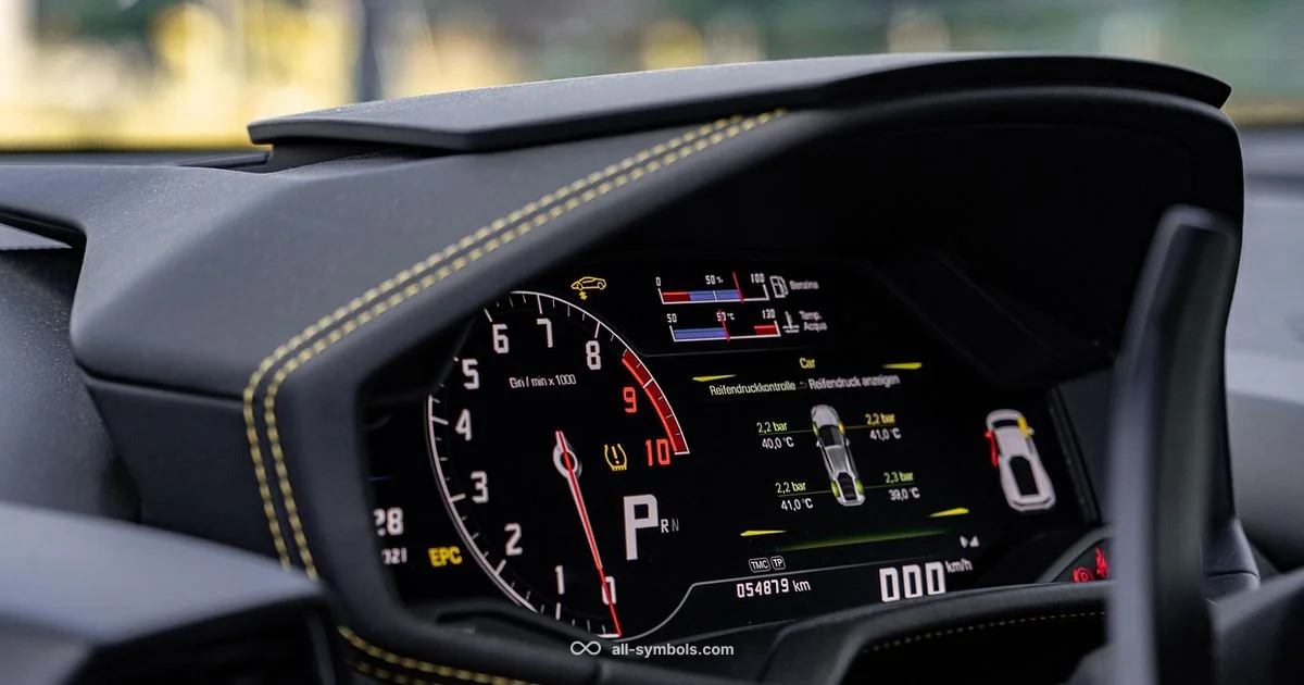 Oil Light Guide - All Symbols